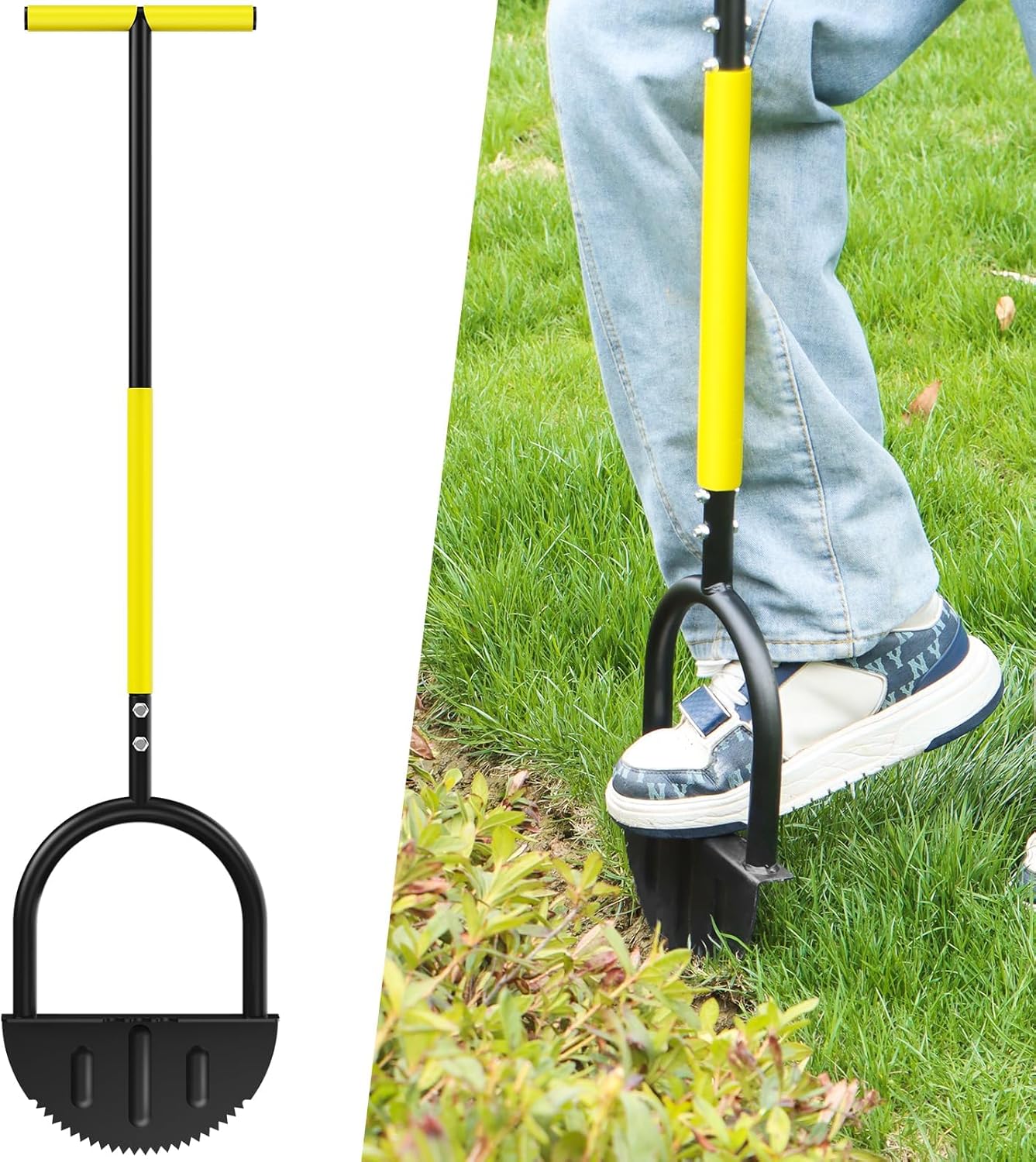Smart Garden Edging - Coupe-bordures manuel en acier au carbone