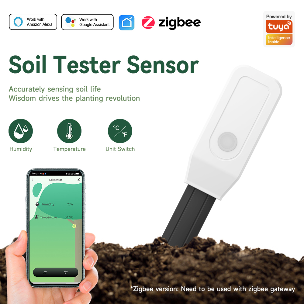 Smart Garden Zigbee - Capteur intelligent de test de sol,
