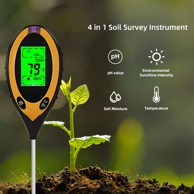 Soil Test Digital - Testeur de pH du sol, testeur
