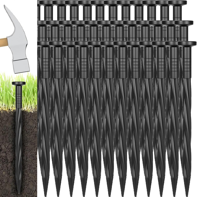 Smart Garden Edging - 10-50 pièces Piquets de fixation en