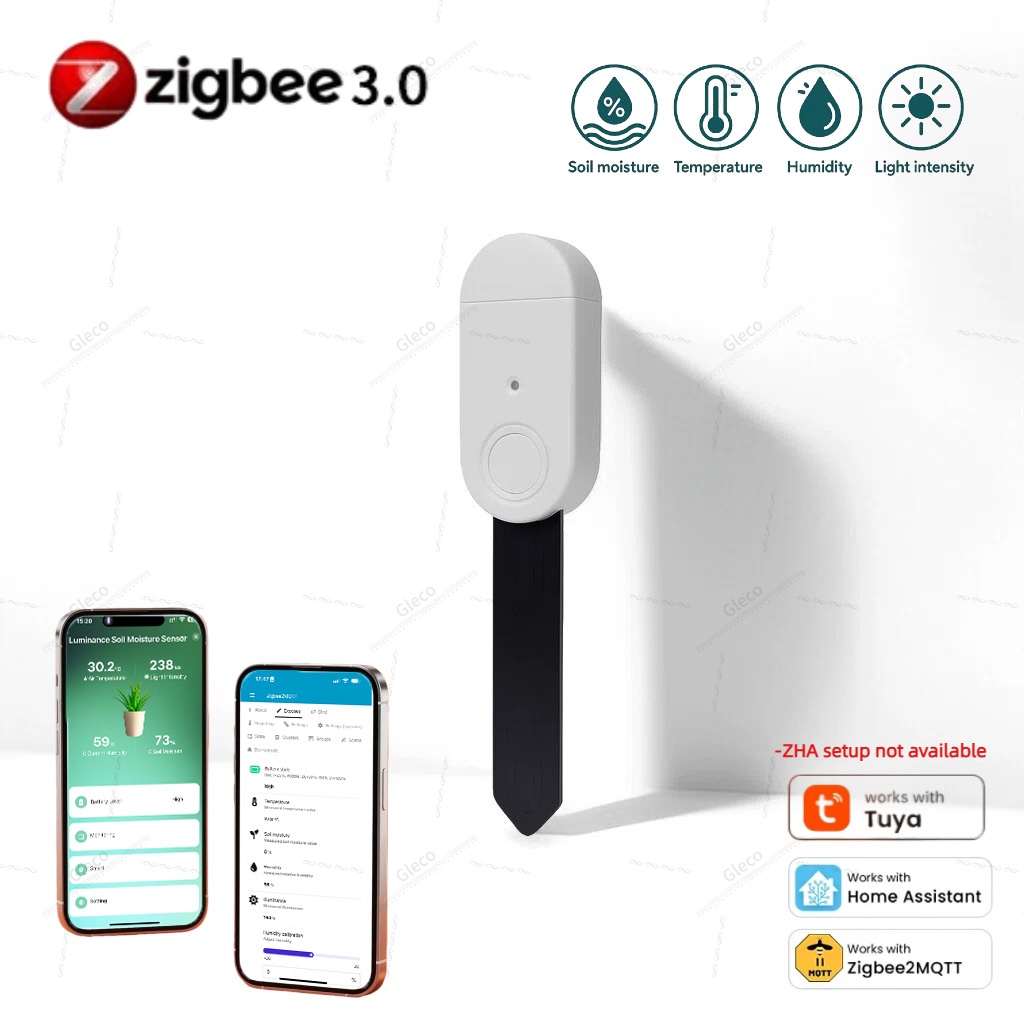 Smart Garden Zigbee - Capteur d'humidité et de température du