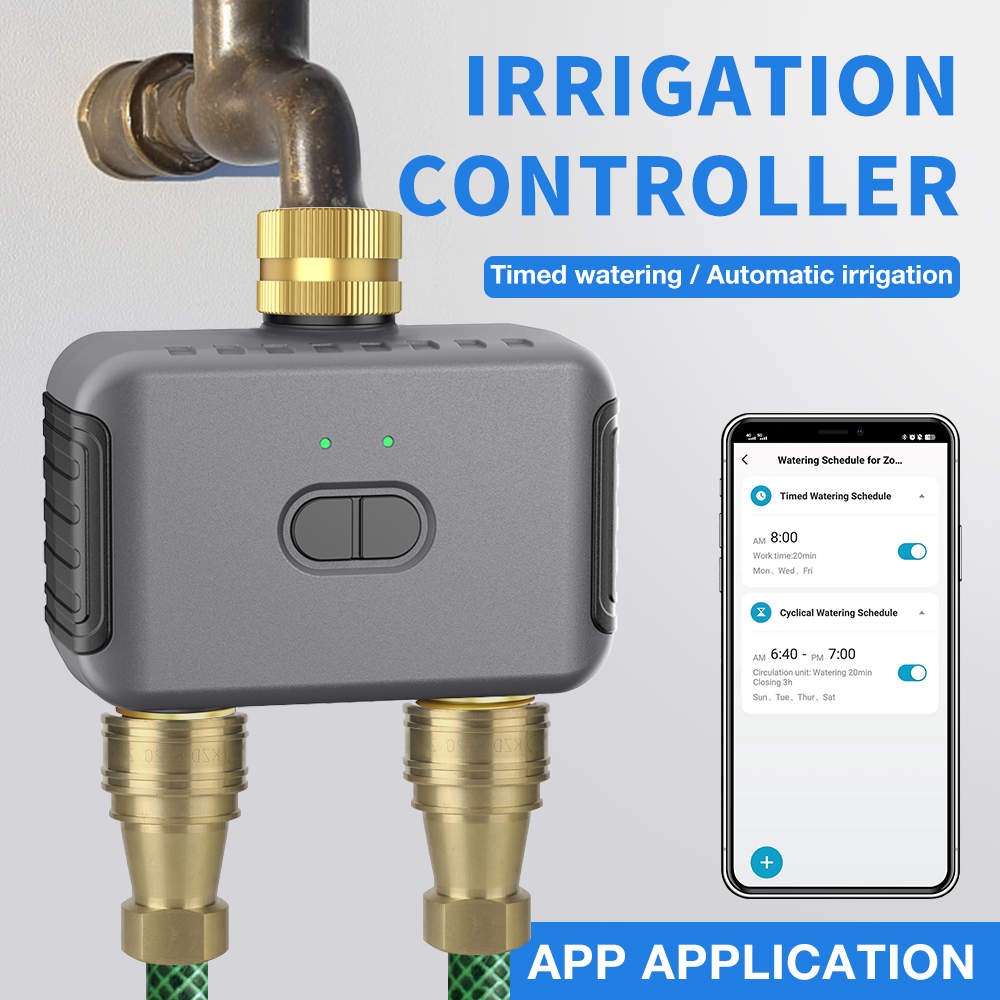 Smart Garden Irrigation - Tuya – minuterie d'arrosage automatique à