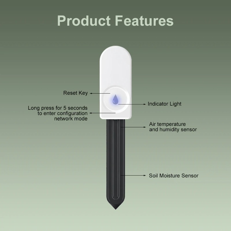 Capteur d'humidité du sol inte - Smart Garden Zigbee avis et prix