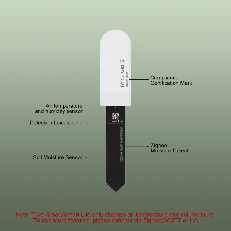 Capteur d'humidité du sol inte - Smart Garden Zigbee avis et prix