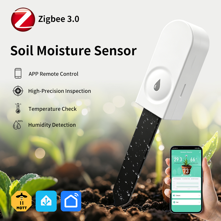 Capteur d'humidité du sol Tuya - Smart Garden Zigbee avis et prix