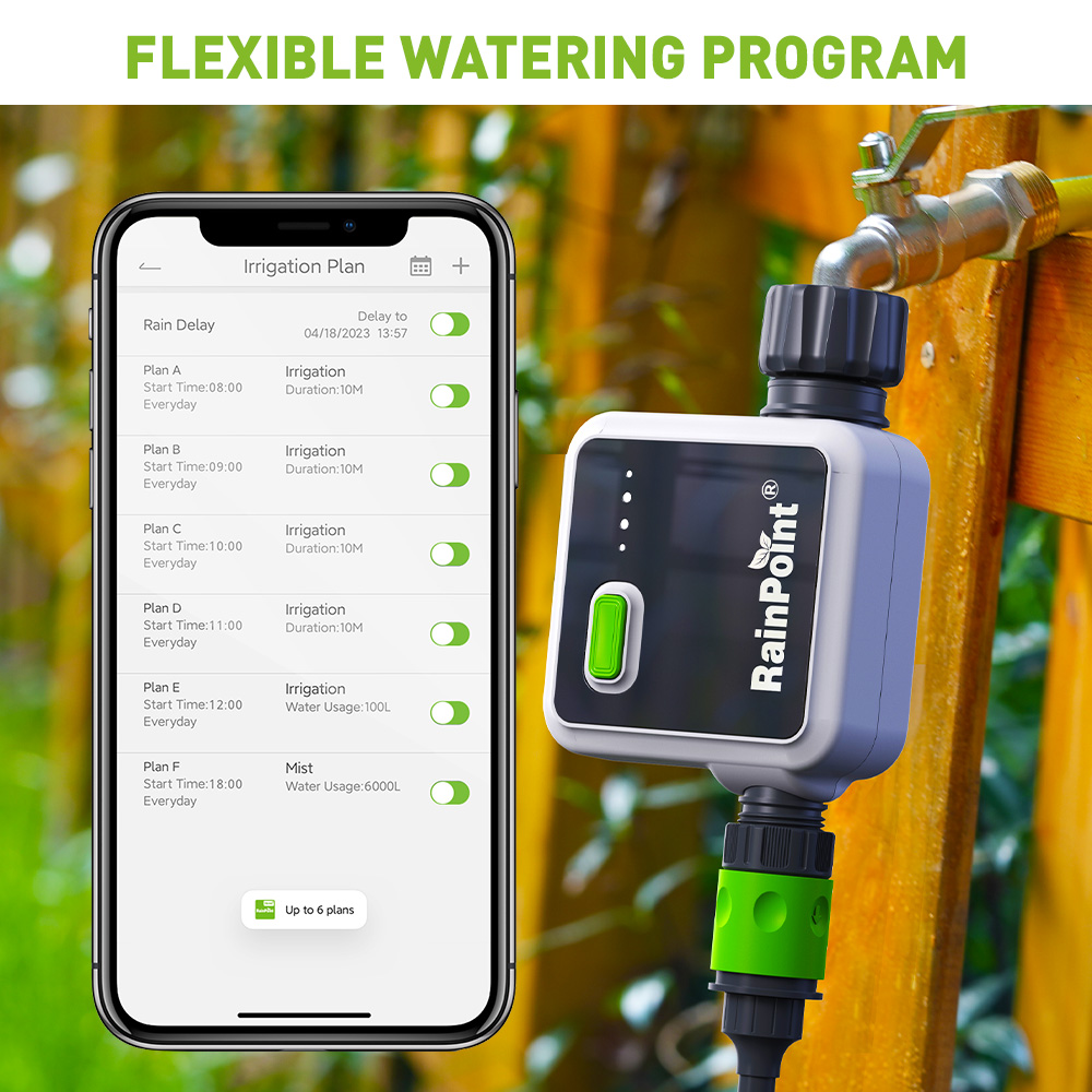 RAINPOINT Minuteur d'arrosage  - Smart Garden Hose Valve avis et prix