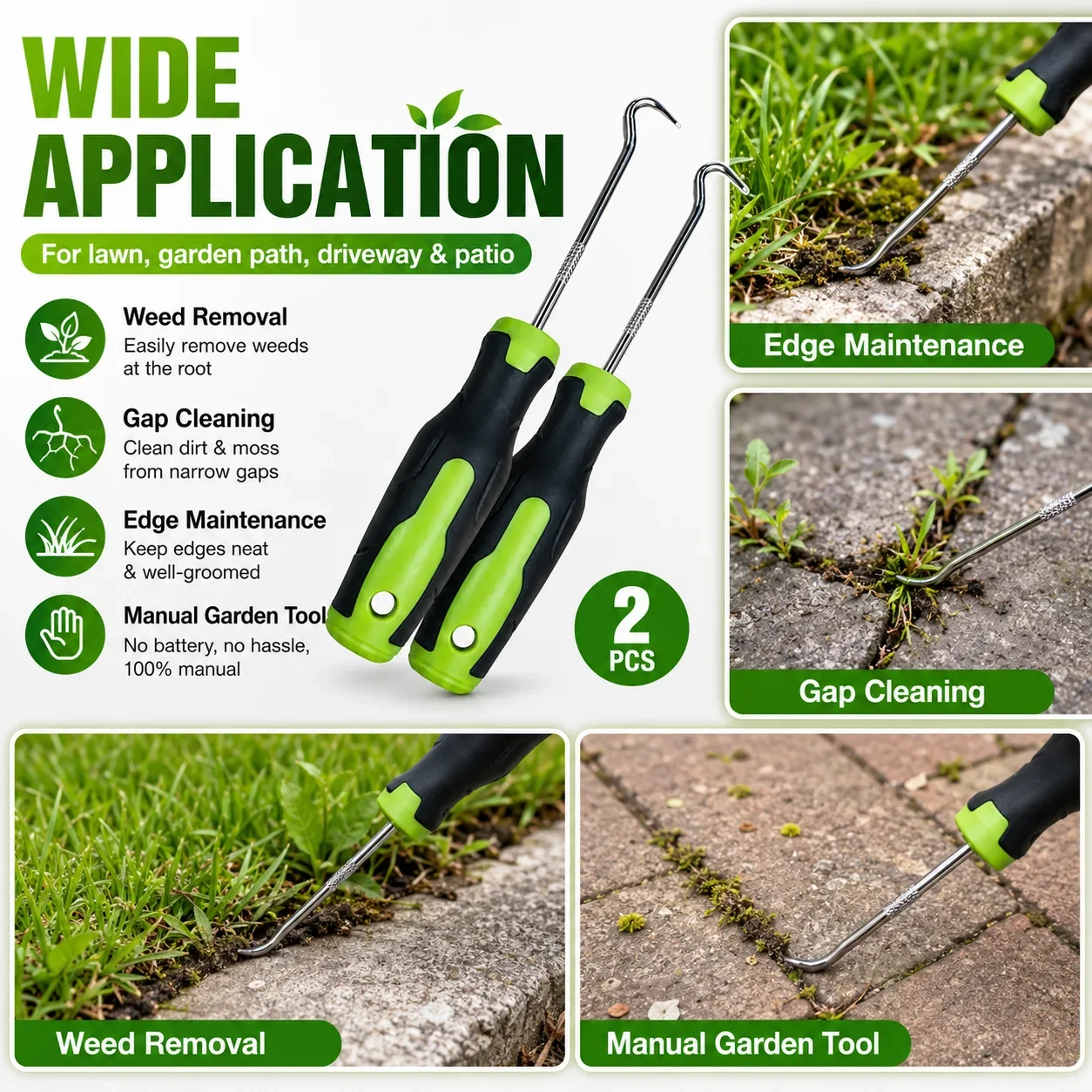 Lot de 2 croquets manuels en a - Smart Garden Edging avis et prix