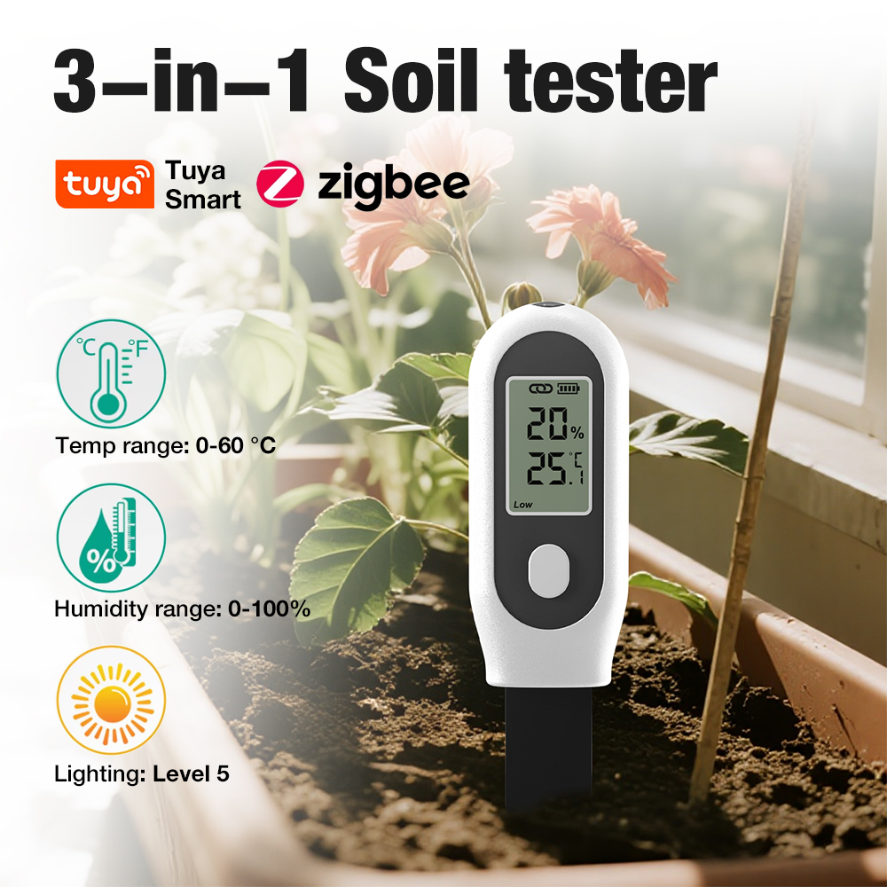Testeur de sol 3 en 1, capteur - Smart Garden Zigbee avis et prix