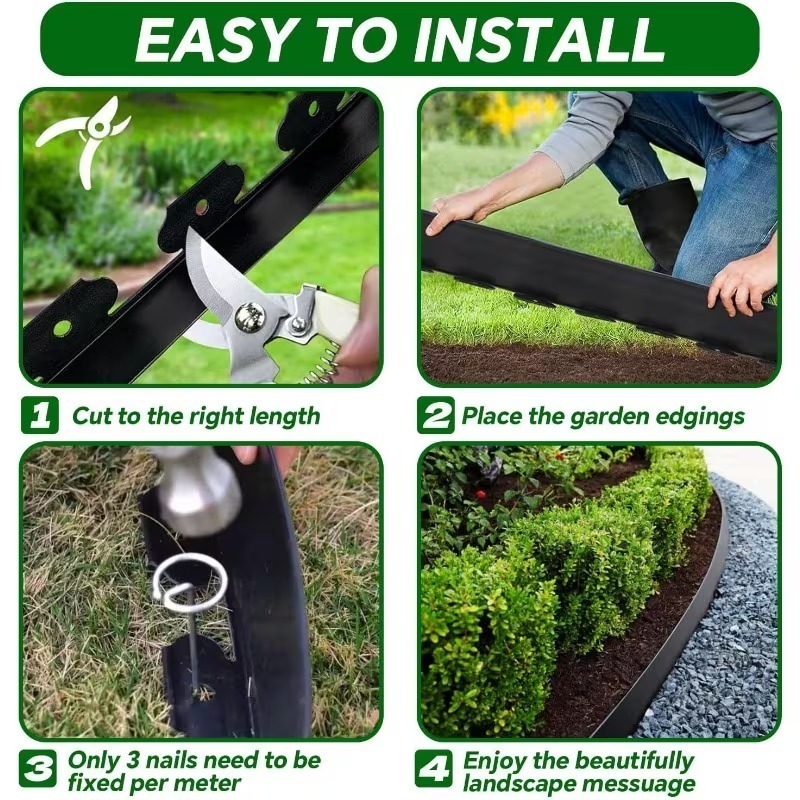 Bordure en pierre d'herbe de j - Smart Garden Edging avis et prix