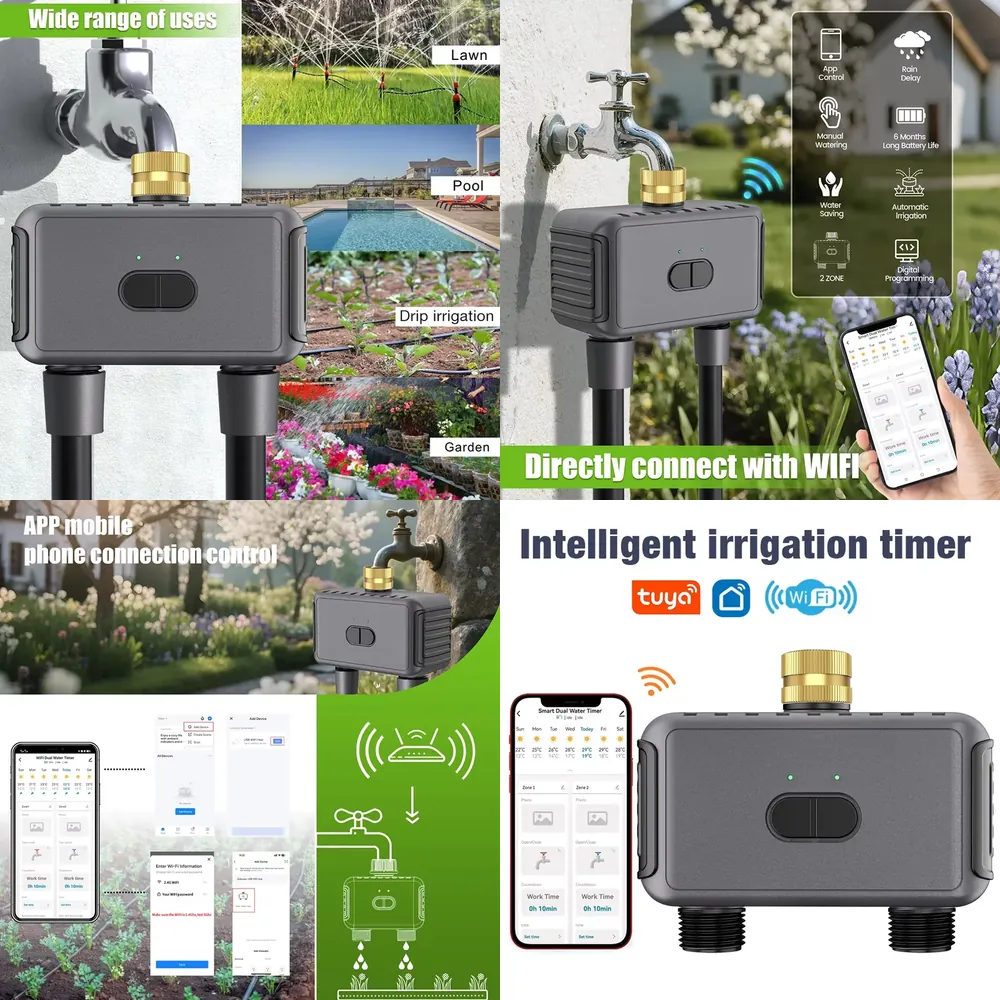 Programmateur d'arrosage intel - Smart Garden Irrigation avis et prix