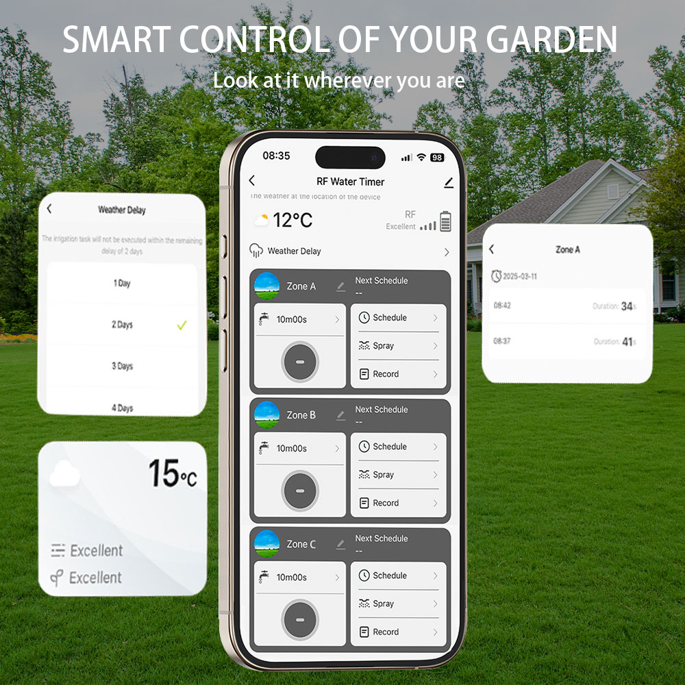 Minuteur d'arrosage Tuya Wifi+ - Smart Garden Irrigation avis et prix