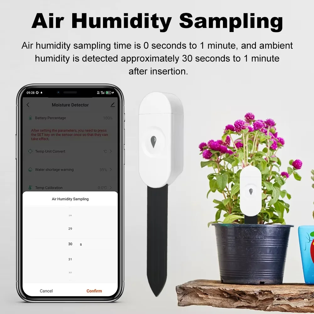 Détecteur d'humidité et de tem - Smart Garden Zigbee avis et prix